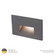 4011 LED Step and Wall Light in Bronze on Brass (34|4011-27BBR)