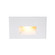 4011 LED Step and Wall Light in White on Aluminum (34|4011-AMWT)