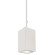 Cube Arch LED Pendant in White (34|DC-PD0517-N830-WT)