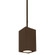 Cube Arch LED Pendant in Bronze (34|DC-PD0517-N835-BZ)