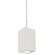 Cube Arch LED Pendant in White (34|DC-PD0517-N927-WT)