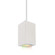 Cube Arch LED Pendant in White (34|DC-PD05-N-CC-WT)