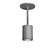 Tube Arch LED Pendant in Graphite (34|DS-PD05-F35-GH)