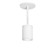 Tube Arch LED Pendant in White (34|DS-PD05-N27-WT)