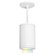 Tube Arch LED Pendant in White (34|DS-PD05-S-CC-WT)