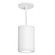 Tube Arch LED Pendant in White (34|DS-PD08-N930-WT)