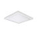 Square LED Flush Mount in White (34|FM-05SQ-935-WT)