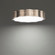 Vaughan LED Flush Mount in Brushed Nickel (34|FM-67116-BN)