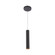 Silo Pendants LED Pendant in Black/Black (34|PD-2020-927-BK/BK)