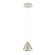 Kone LED Pendant in Satin Nickel (34|PD-72006-SN)