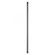 120V Track Suspension Rod for Track in Black (34|R36-BK)