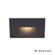 Led100 LED Step and Wall Light in Black on Aluminum (34|WL-LED100-BL-BK)