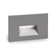 Led100 LED Step and Wall Light in Graphite on Aluminum (34|WL-LED100F-C-GH)