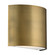 Pocket LED Wall Sconce in Aged Brass (34|WS-30907-AB)