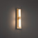 Camelot LED Wall Sconce in Aged Brass (34|WS-61216-AB)