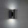 Cubix LED Wall Sconce in Black (34|WS-W220212-30-BK)