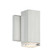 Block LED Wall Light in Brushed Aluminum (34|WS-W61806-AL)