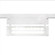 Wall Wash 42 LED Track Fixture in White (34|WTK-LED42W-30-WT)