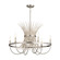 Baile Six Light Chandelier in Brushed Nickel (12|52458NI)