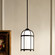Topiary One Light Pendant in Textured Black (12|52464BKT)