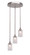 Empire Three Light Cluster Pendalier in Brushed Nickel (200|2143-BN-300)