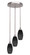 Empire Three Light Cluster Pendalier in Brushed Nickel (200|2143-BN-4049)