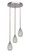 Empire Three Light Cluster Pendalier in Brushed Nickel (200|2143-BN-4165)