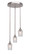 Empire Three Light Cluster Pendalier in Brushed Nickel (200|2143-BN-4250)