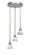 Empire Three Light Cluster Pendalier in Brushed Nickel (200|2143-BN-4769)