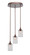 Empire Three Light Cluster Pendalier in Bronze (200|2143-BRZ-530)