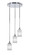 Empire Three Light Cluster Pendalier in Chrome (200|2143-CH-3001)