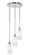 Empire Three Light Cluster Pendalier in Chrome (200|2143-CH-4091)