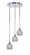 Empire Three Light Cluster Pendalier in Chrome (200|2143-CH-4100)