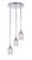 Empire Three Light Cluster Pendalier in Chrome (200|2143-CH-4250)