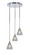 Empire Three Light Cluster Pendalier in Chrome (200|2143-CH-4760)