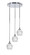 Empire Three Light Cluster Pendalier in Chrome (200|2143-CH-4811)