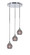 Empire Three Light Cluster Pendalier in Chrome (200|2143-CH-5112)