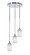 Empire Three Light Cluster Pendalier in Chrome (200|2143-CH-531)