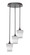 Empire Three Light Cluster Pendalier in Dark Granite (200|2143-DG-4031)