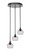 Empire Three Light Cluster Pendalier in Espresso (200|2143-ES-202)