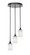 Empire Three Light Cluster Pendalier in Espresso (200|2143-ES-310)