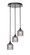 Empire Three Light Cluster Pendalier in Espresso (200|2143-ES-4912)