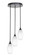 Empire Three Light Cluster Pendalier in Matte Black (200|2143-MB-4041)