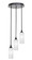 Empire Three Light Cluster Pendalier in Matte Black (200|2143-MB-4091)