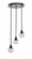 Empire Three Light Cluster Pendalier in Matte Black (200|2143-MB-5110)