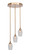 Empire Three Light Cluster Pendalier in New Age Brass (200|2143-NAB-210)