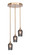 Empire Three Light Cluster Pendalier in New Age Brass (200|2143-NAB-4252)