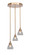 Empire Three Light Cluster Pendalier in New Age Brass (200|2143-NAB-4760)