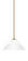Atlas One Light Mini Pendant in New Age Brass (200|4501-NAB-2121)