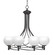 Capri Eight Light Chandelier in Matte Black (200|908-MB-4101)